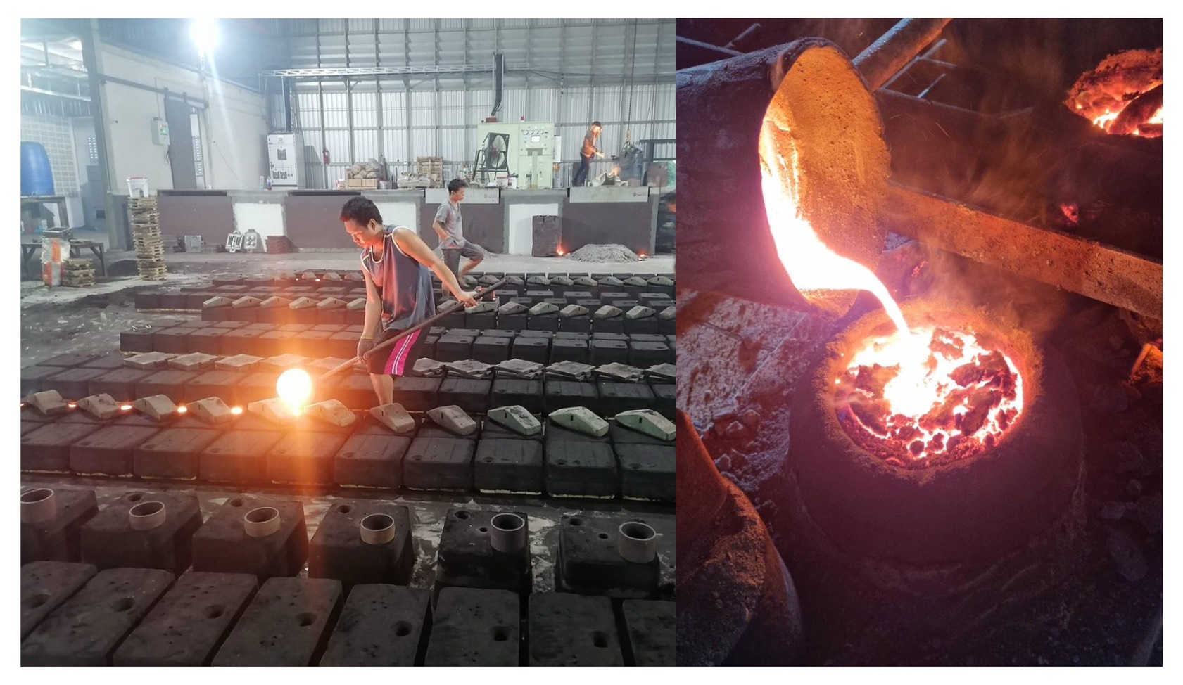 การใช้โซเดียมซิลิเกตในอุตสาหกรรมงานหล่อโลหะ