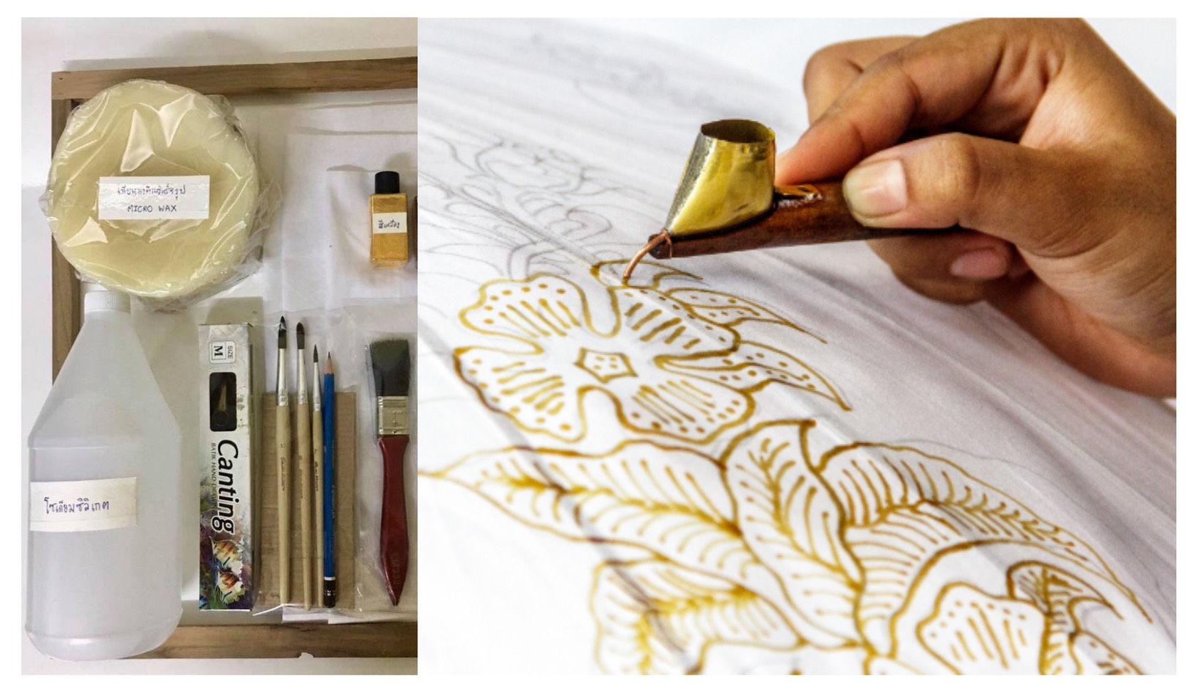 โซเดียมซิลิเกตในอุตสาหกรรมสิ่งทอและงานบาติก