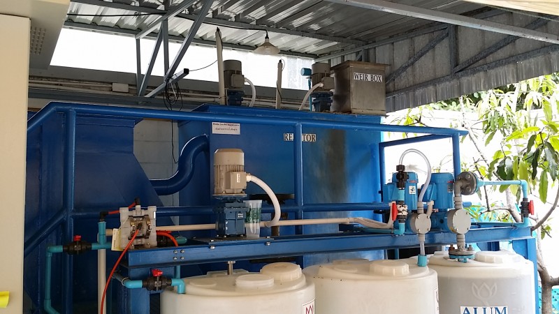 โซเดียมซิลิเกตในระบบบำบัดน้ำ